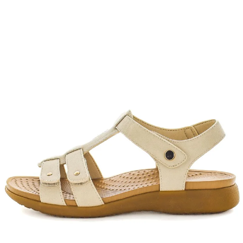 White sandals fashion inspiration-AEROCUSHION MINDI BEIGE