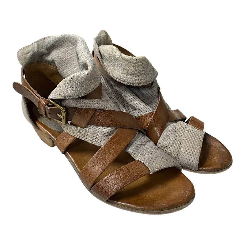 Best sandals for budget shoppers-Sandals Flats By Miz Mooz In Brown, Size:8.5