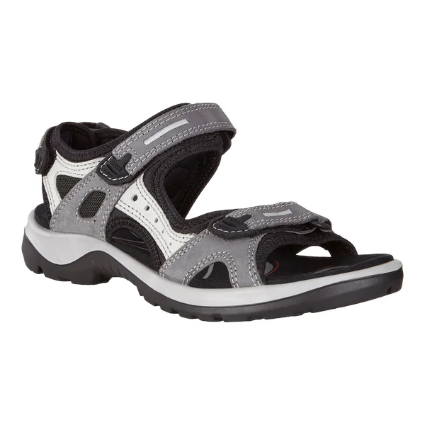 Luxury sandals worth buying-Ecco Women's Yucatan Sandal - Titanium