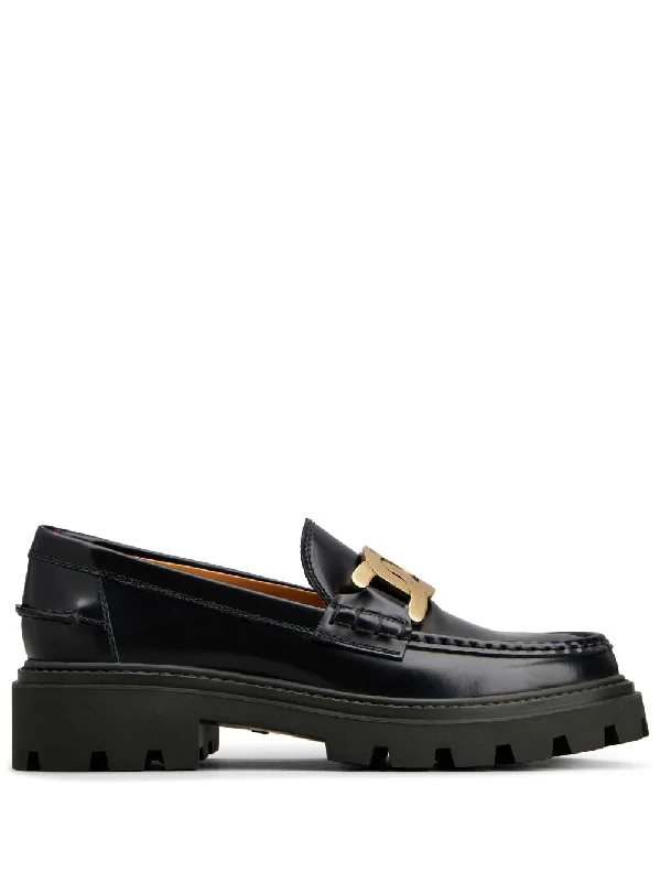 Casual shoes with flexible design -TOD'S Women's Logo Moccasins - FW24 Collection