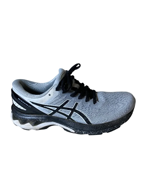 Athletic shoes for sprint zap-Shoes Sneakers By Asics In Black & Grey, Size: 8.5