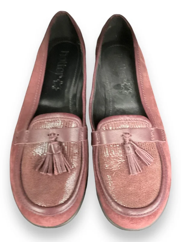 Loafers for active soles-Shoes Flats Oxfords & Loafers By Clothes Mentor In Maroon, Size: 6.5