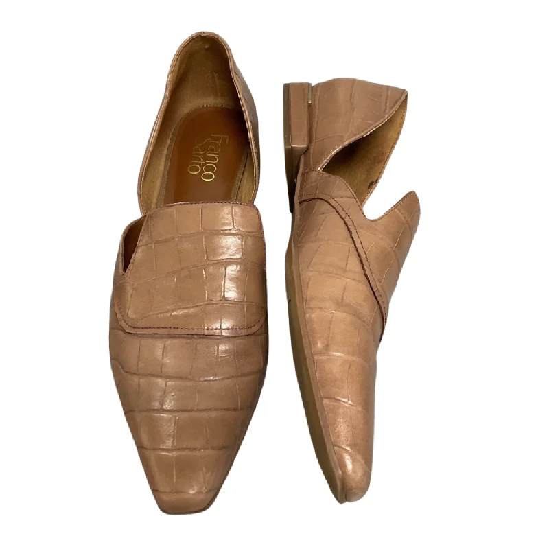 flats cleaning tips-Shoes Flats By Franco Sarto In Tan, Size: 9.5