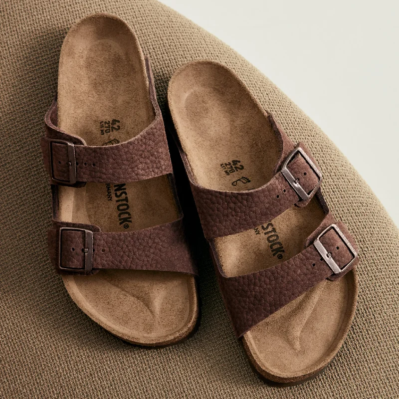 Best sandals for soft soles-ARIZONA - ROAST - NUBUCK