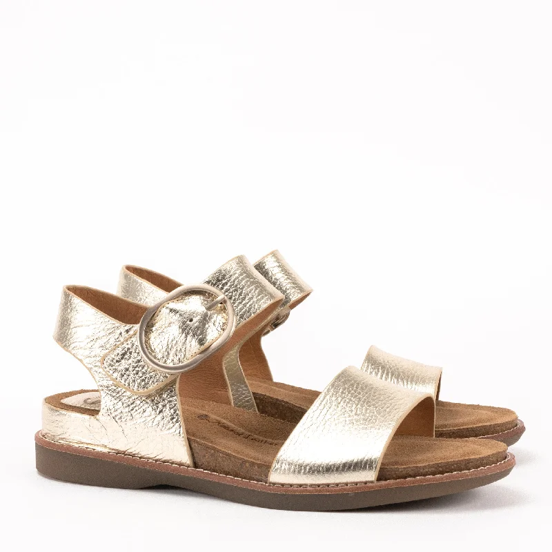 Best sandals for workday ease-BALI - PLATINO - PATENT