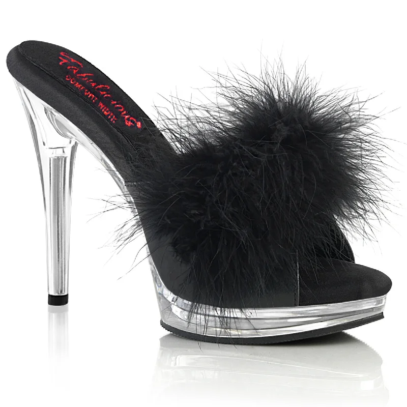 women’s fluffy slippers-Glory-501F-8