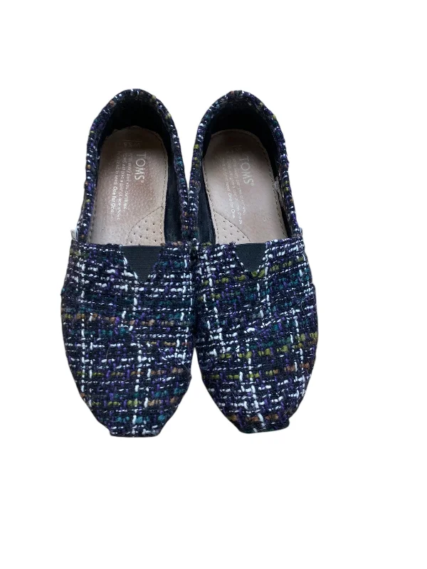 flats near nightlife spots-Shoes Flats By Toms In Multi-colored, Size: 5.5