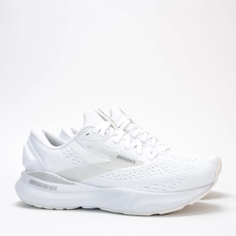 Athletic shoes with soft vibes-W-ADRENALINE GTS 24 - WHITE - KNIT