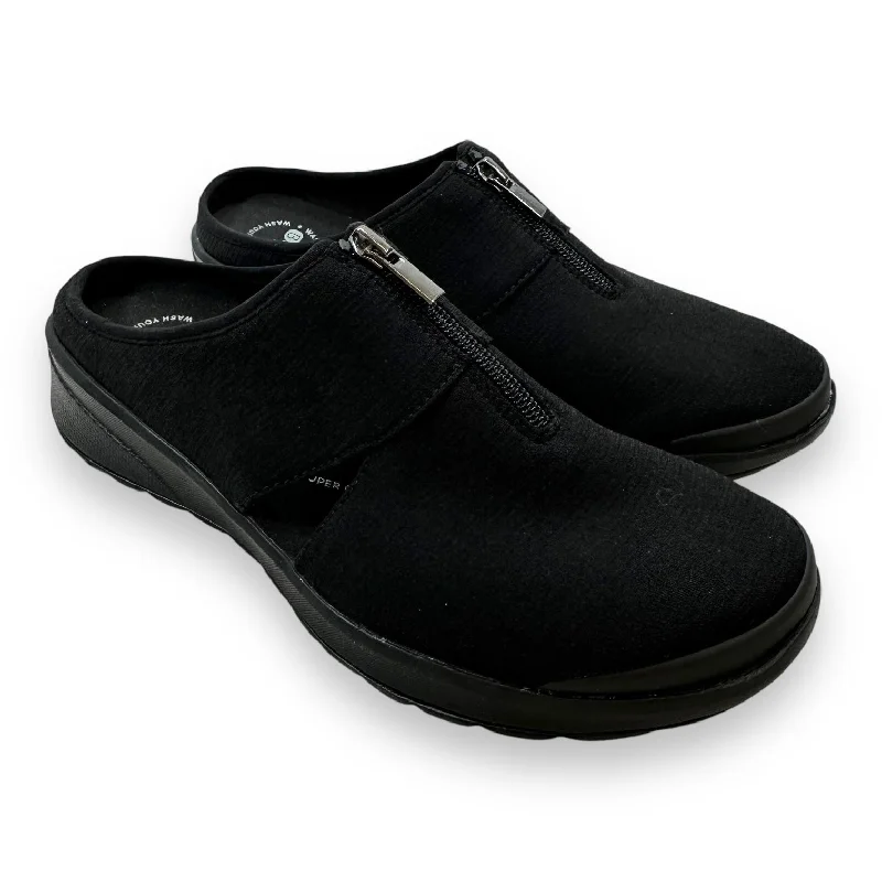 flats near dining areas-Shoes Flats By Bzees In Black, Size: 9.5