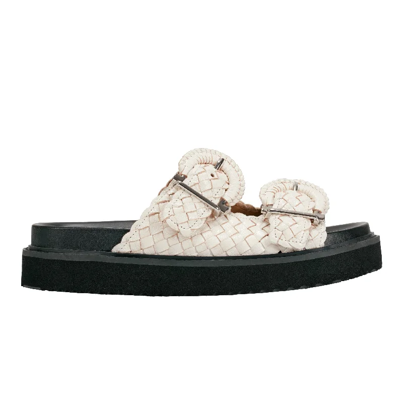 Sandals for fall transitions-Auggie Woven Footbed Sandal