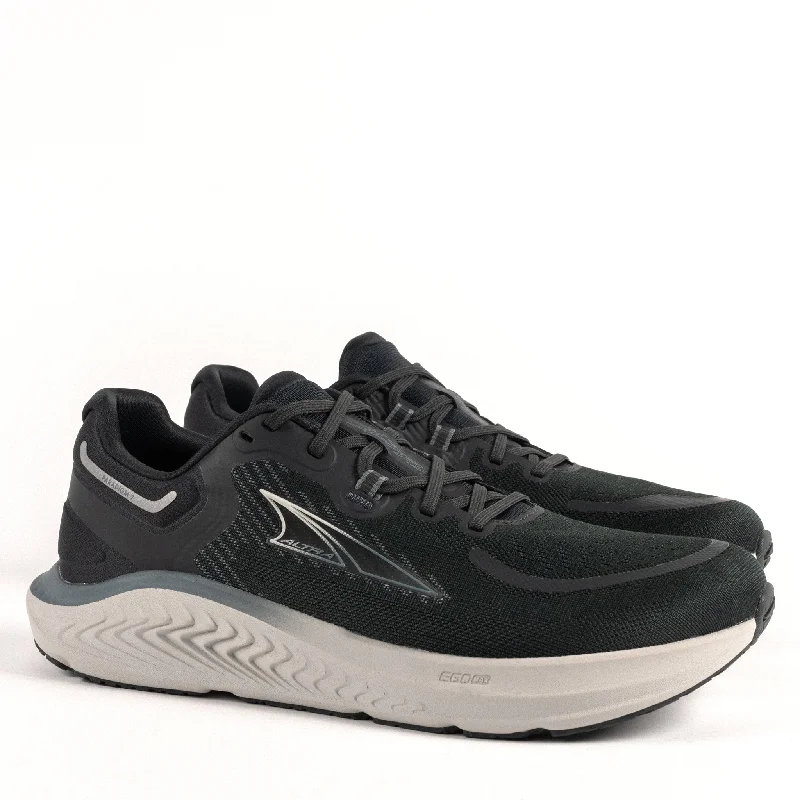 Athletic shoes with bold edge-M-PARADIGM 7 - BLACK - MESH