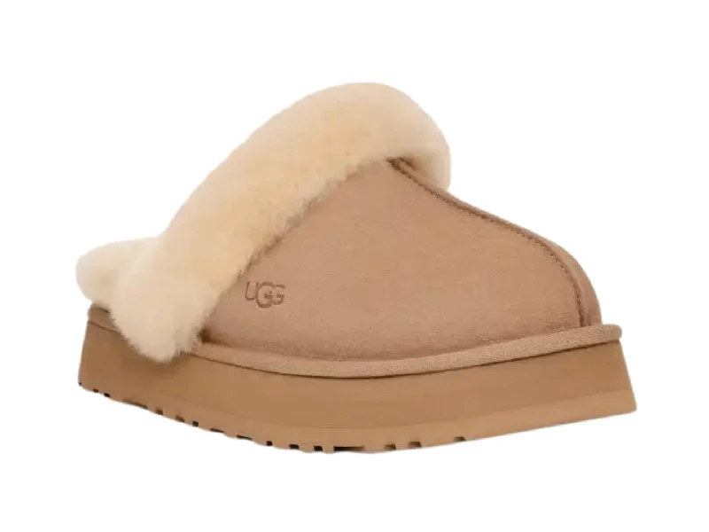 plush lion slippers-Ugg: Disquette in Sand