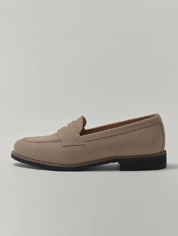 Loafers with bright hues-Daniel Beige