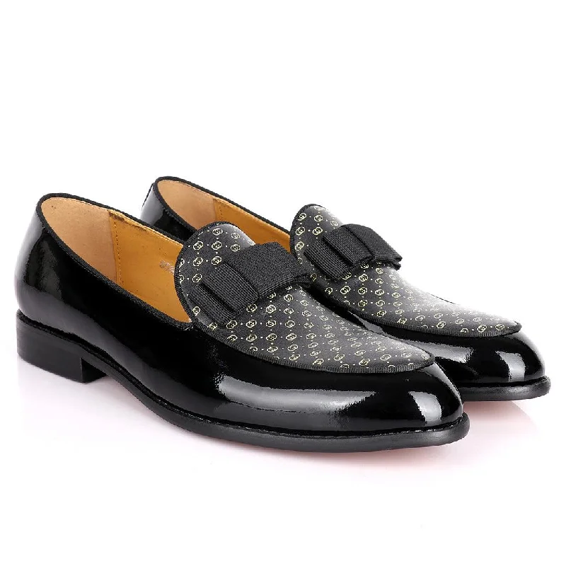 Loafers with airy soles-GC Patterned Leather Designed Loafers