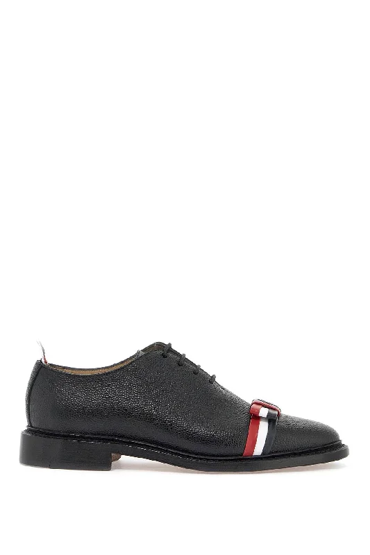 Casual shoes for relaxed vibes -THOM BROWNE Elegant Wholecut Lace-ups for Women