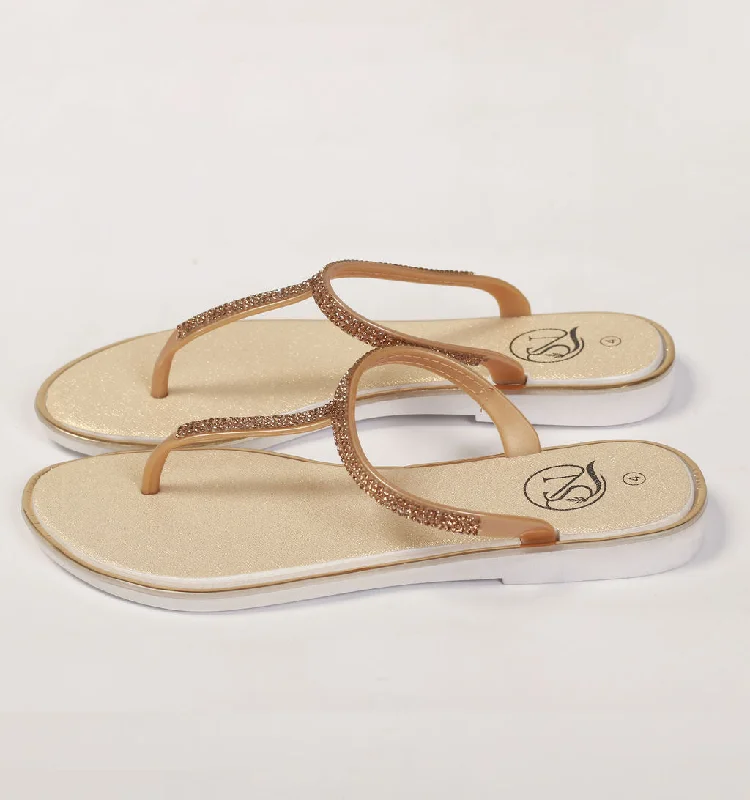 Best sandals for tropical climates-LDS METALIC-SLOPS-GOLD