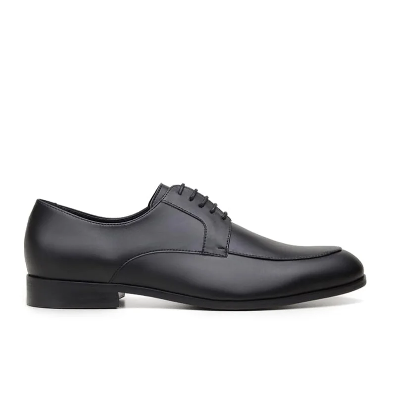 Best Oxfords for soft leather-'Vernazza' vegan leather oxford by Vincente Verde -  black