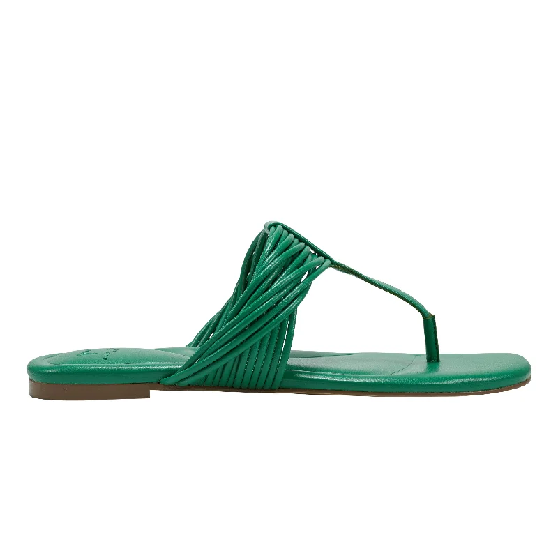 Sandals with tapered jeans-Tanya Flat Sandal