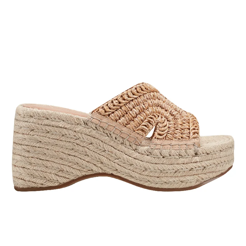 Best sandals for flexible comfort-Zakki Platform Espadrille Sandal