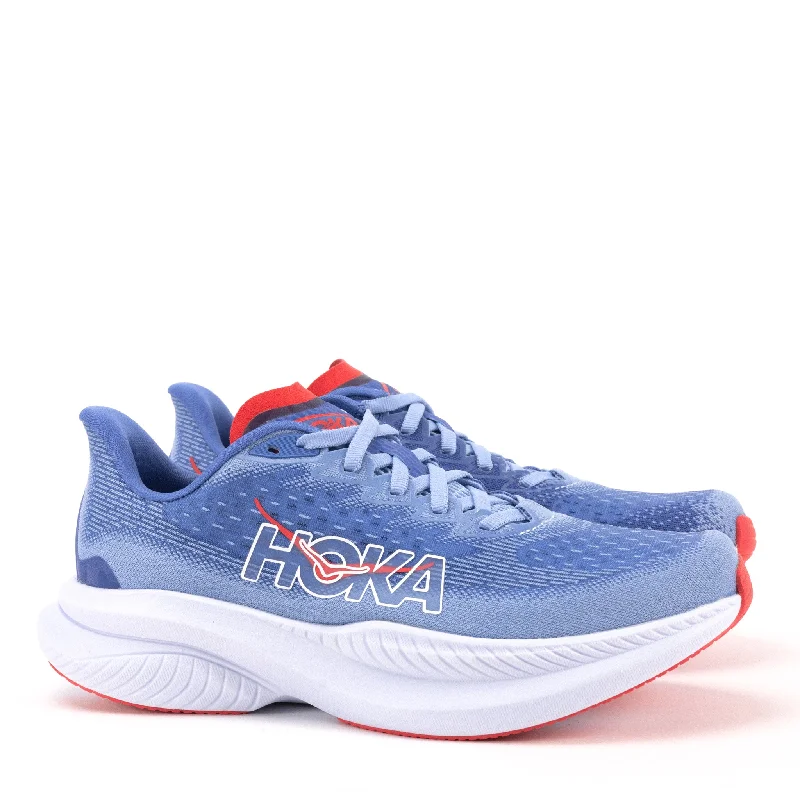 Athletic shoes with flexible sparkle-W-MACH 6 - MIRAGE - MESH