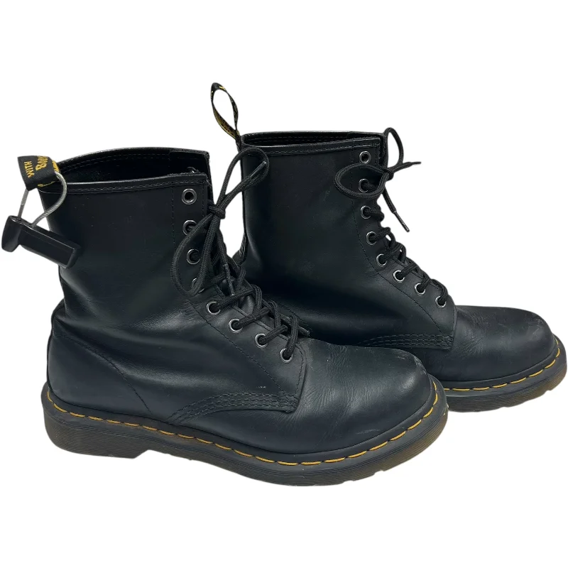 women’s riding boots-Boots Combat By Dr Martens In Black, Size: 9