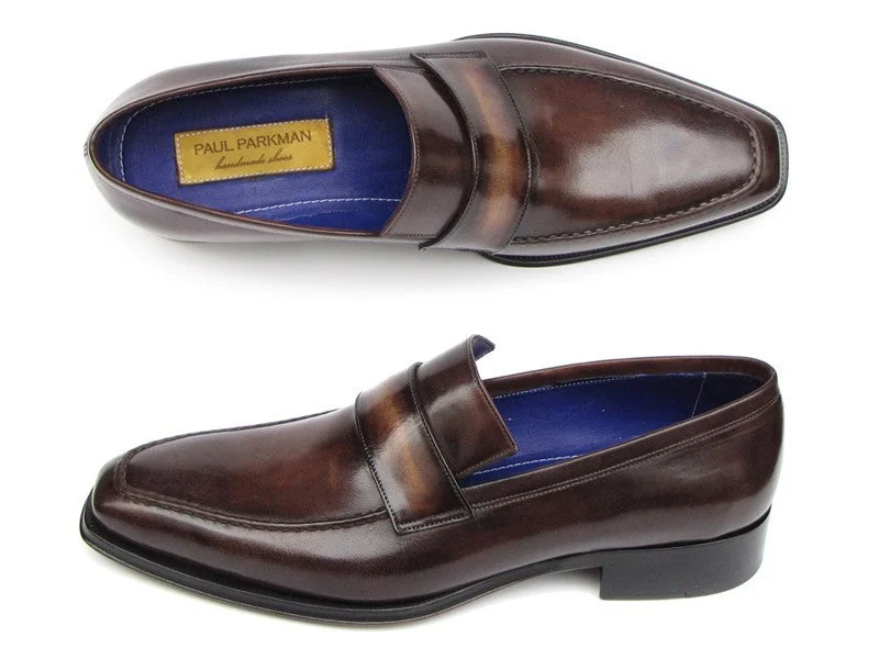 Loafers for summer vibes-Paul Parkman Bronze Hand Painted Loafers