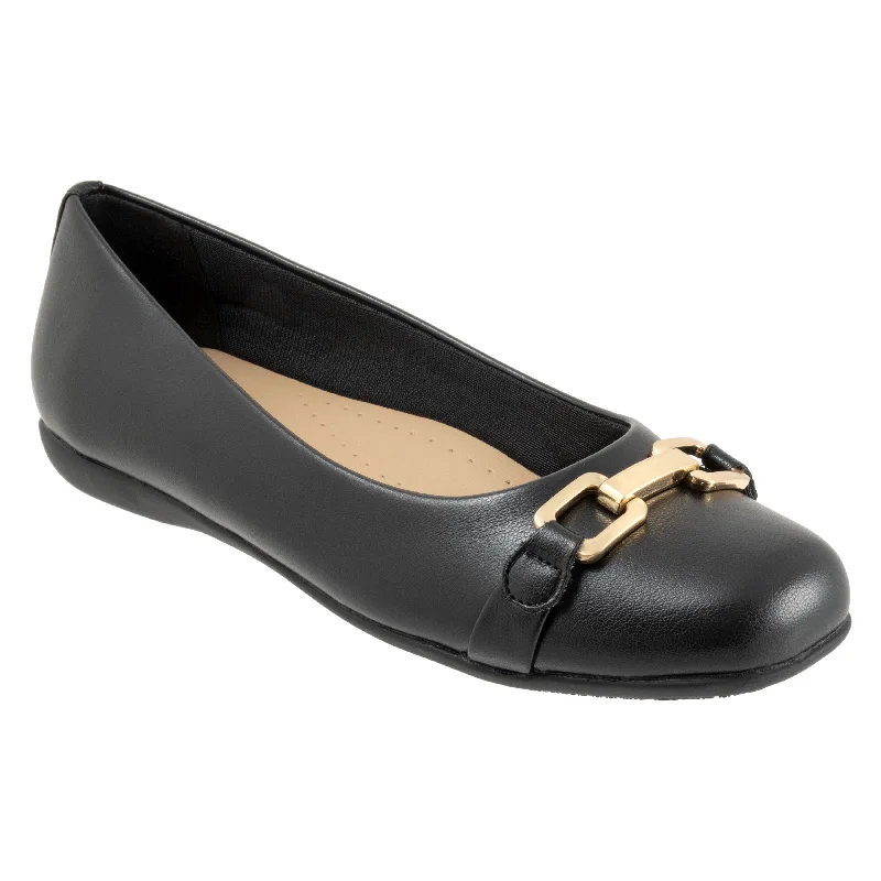 flats for short-term stays-Sadie Pump Black Slip-ons