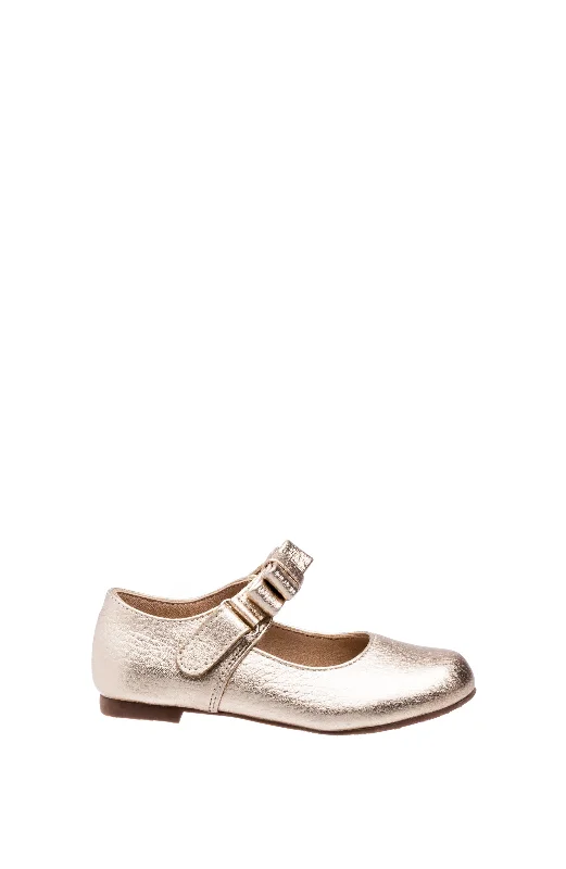 Mary Jane shoes with trendy comfort-Charlotte Mary Jane Gold