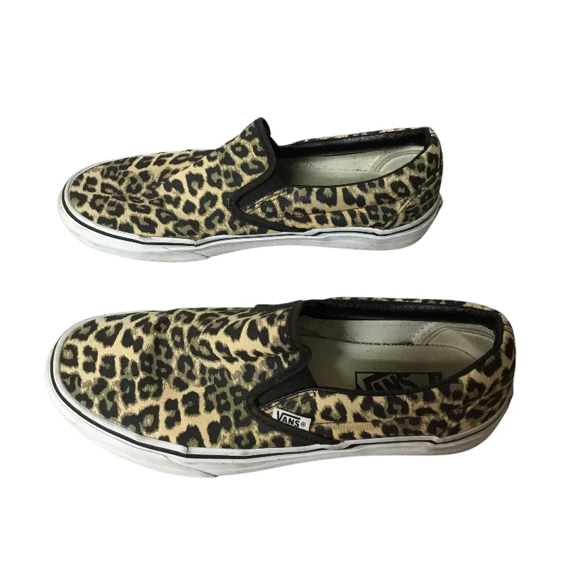 stylish flats for couples-Shoes Flats By Vans In Animal Print, Size: 9.5