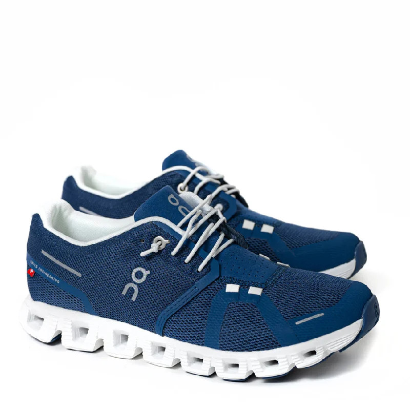 Athletic shoes with secure boost-W-CLOUD 5 - DENIM - MESH