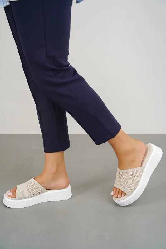 supportive memory slippers-MESH MAMA PLATFORMS