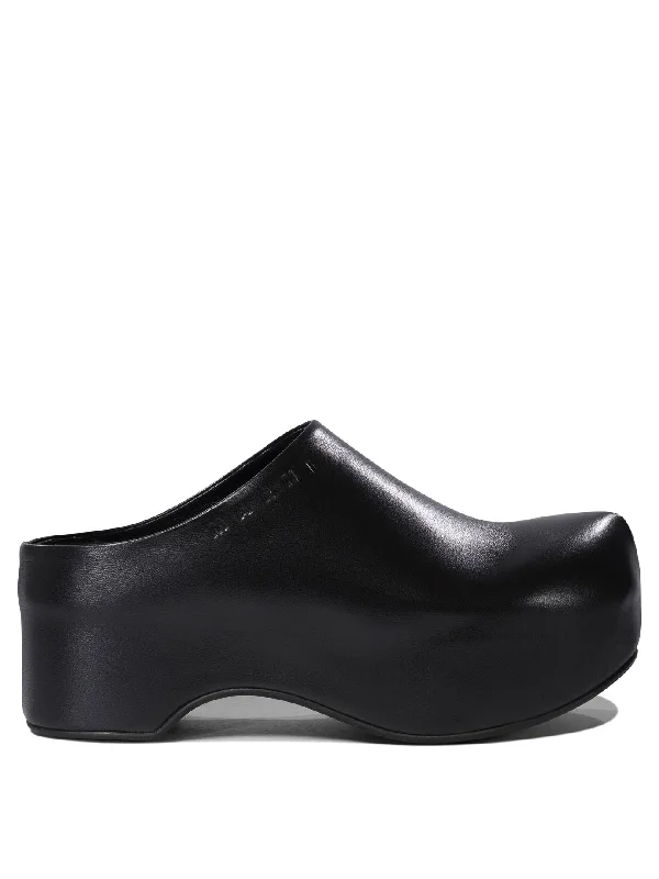 Casual shoes for everyday strolls -MARNI Contemporary Chunky Clog Sabot