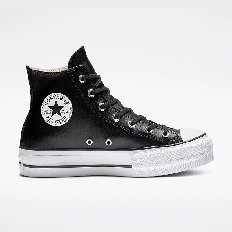 Casual shoes with cushioned design -Women's CT All Star Lift Leather High Top