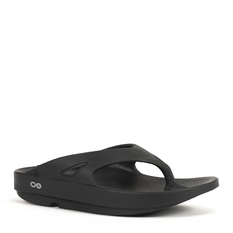 Best sandals for timeless looks-OORIGINAL THONG - BLACK - FOAM