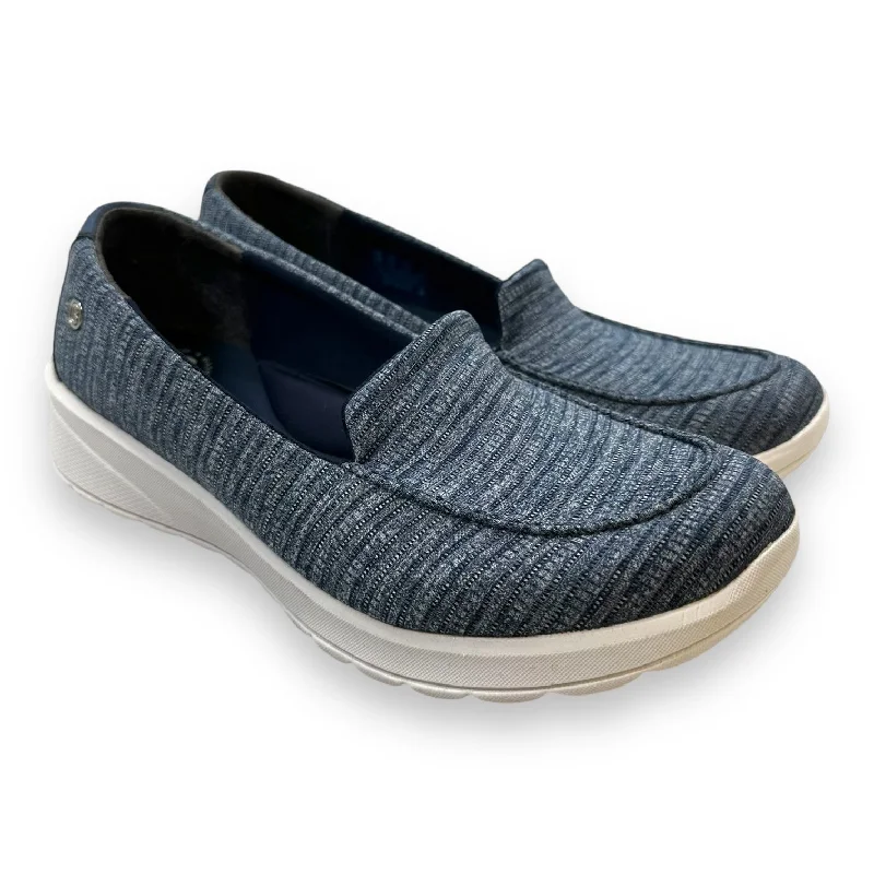 cozy flats for creatives-Shoes Flats By Bzees In Blue, Size: 9.5