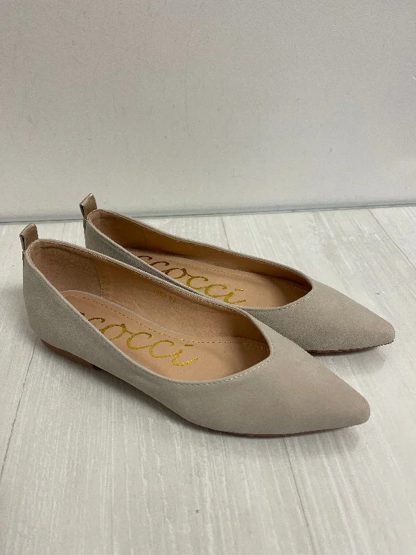 how to soundproof small flats-Shoes Flats By Clothes Mentor In Cream, Size: 6.5