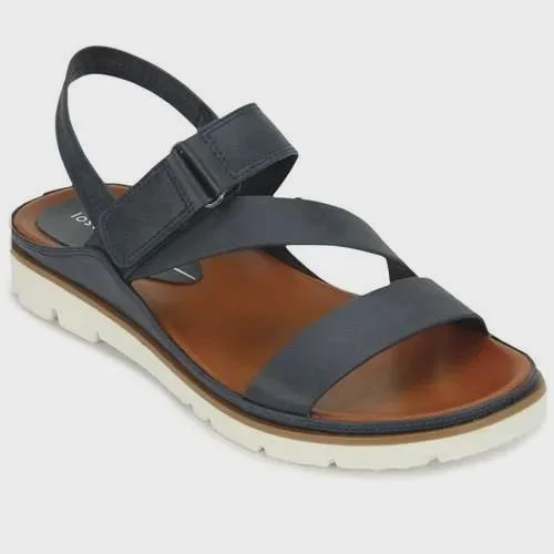 Designer sandals on sale-LOS CABOS ASHLI NAVY