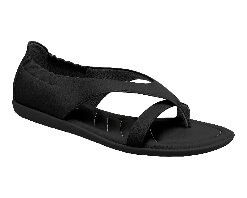 Best sandals for water resistance-Piccadilly Ref: 339015 Comfort Sandal Flat Fashion in Black