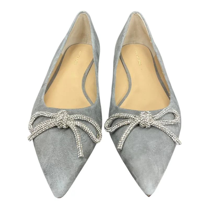 luxury flats for rent-Shoes Flats By Ann Taylor In Grey, Size: 8.5