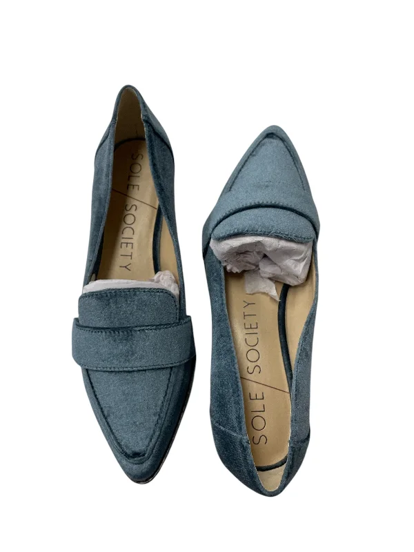 how to decorate small flats-Shoes Flats By Sole Society In Blue, Size: 9