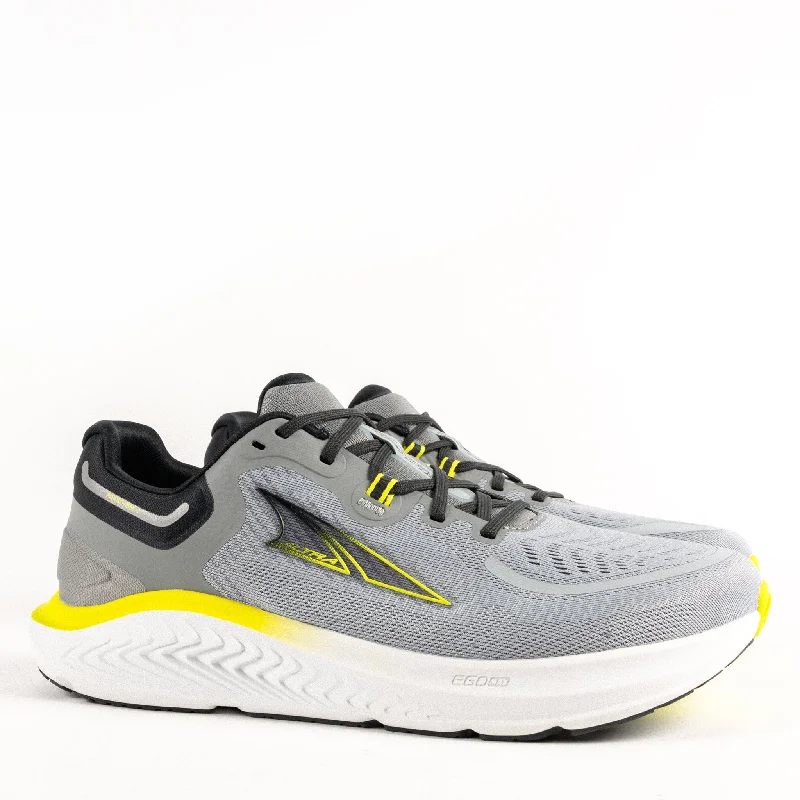 Athletic shoes with sleek edge-M-PARADIGM 7 - GRAY - MESH