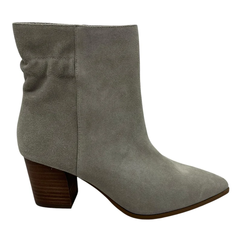 classic cowboy boots-Boots Ankle Heels By Sole Society In Grey, Size:7.5