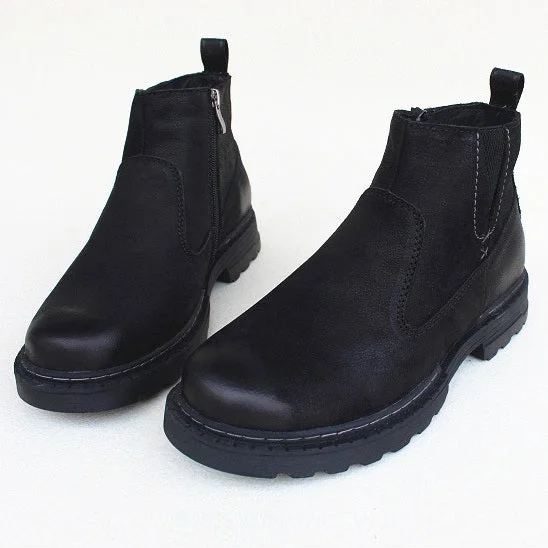 slip-on Chelsea boots-Pure Wool Martin Boots Sheepskin Boots | Gift Shoes