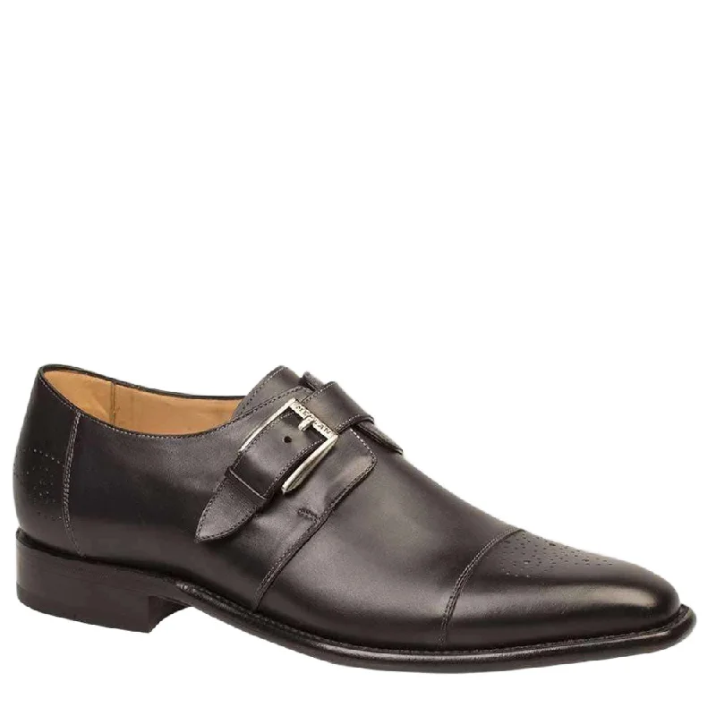 Loafers with cozy hues-Mezlan Men's Luxury Designer Shoes Jean Graphite Italian Calfskin Loafers (MZ2144)