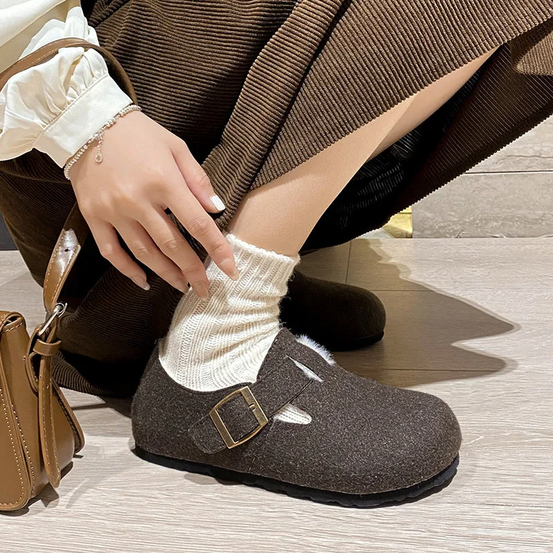 Casual shoes for everyday strolls -Women Retro Minimalist Flat Soft Casual Shoes