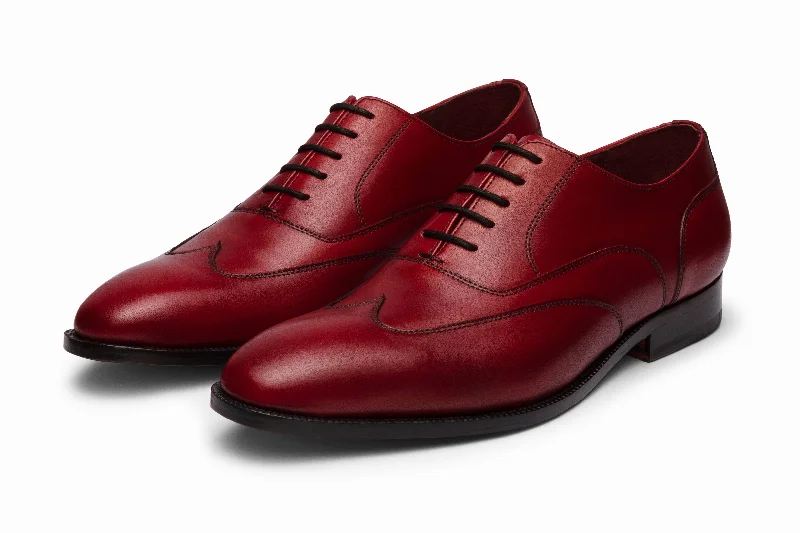 Best Oxfords for casual chic-Austerity Brogue Oxford - Dark Oxblood