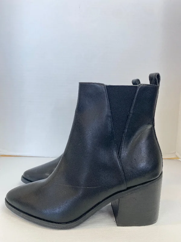 high-heel ankle boots-Boots Ankle Heels By Bp In Black, Size: 9