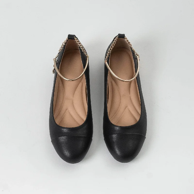 trendy flats for teens-Inara Noir