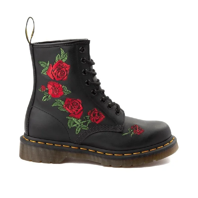 warm wool boots-Dr. Martens Women's 1460 Vonda Floral Boot