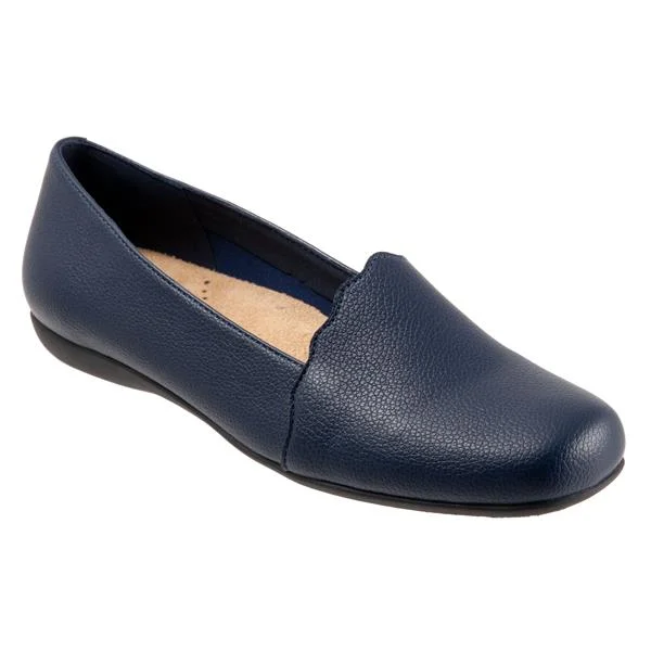 flats with sleek layouts-Sage Navy Pump Shoes